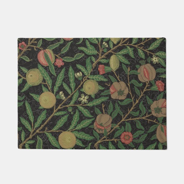 William Morris Pomegranate Classic Fruit Doormat (Front)