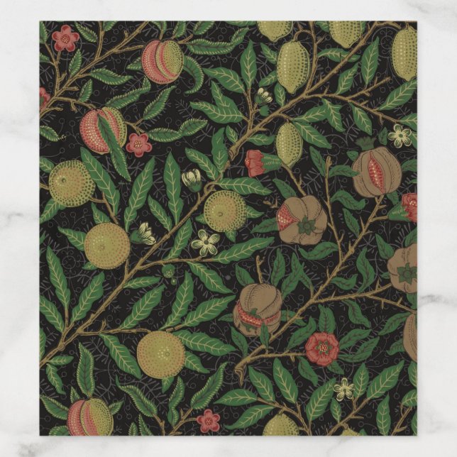 William Morris Pomegranate Classic Fruit Envelope Liner (Design)
