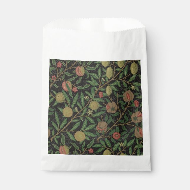 William Morris Pomegranate Classic Fruit Favor Bag (Front)