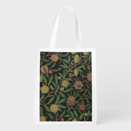 William Morris Pomegranate Classic Fruit Grocery Bag