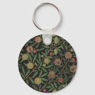 William Morris Pomegranate Classic Fruit Keychain