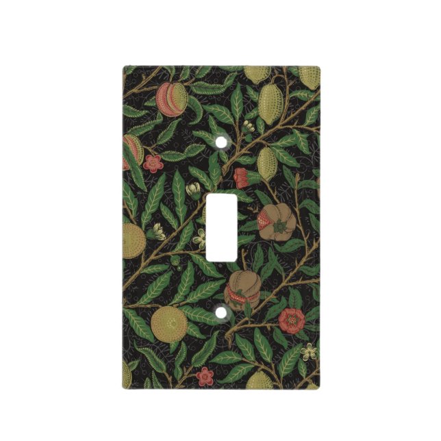 William Morris Pomegranate Classic Fruit Light Switch Cover (Front)