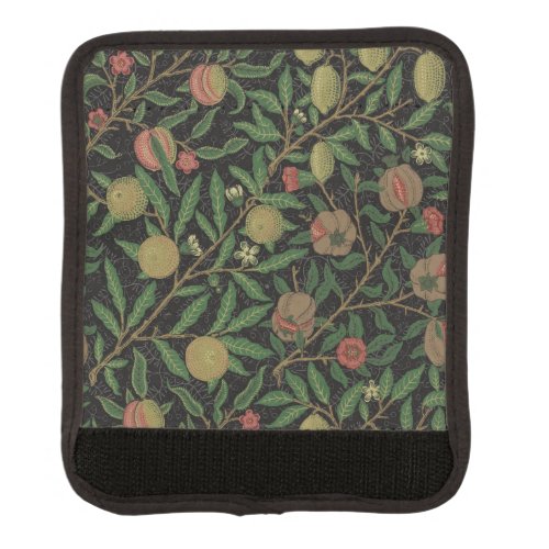 William Morris Pomegranate Classic Fruit Luggage Handle Wrap