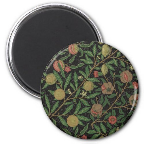 William Morris Pomegranate Classic Fruit Magnet