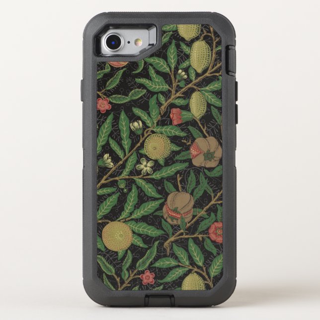 William Morris Pomegranate Classic Fruit Otterbox iPhone Case (Back)