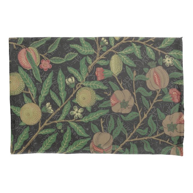 William Morris Pomegranate Classic Fruit Pillow Case (Front)