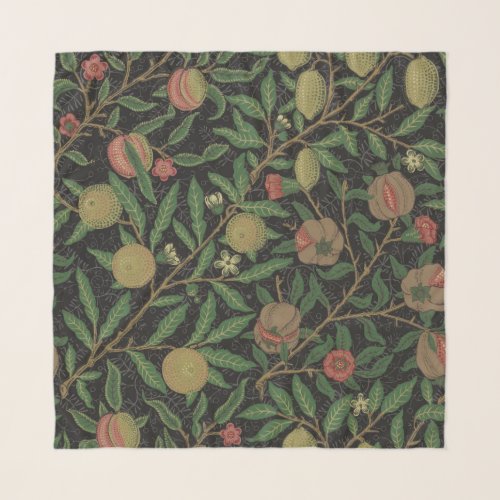 William Morris Pomegranate Classic Fruit Scarf