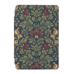 William Morris Pomegranate Floral Navy Pattern iPad Mini Cover