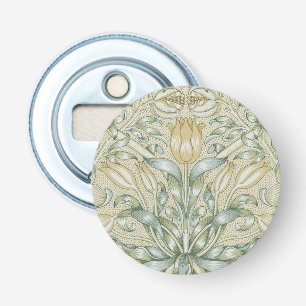 William Morris Pomegranate Pattern Antique Lily  Bottle Opener