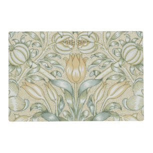 William Morris Pomegranate Pattern Antique Lily  Placemat