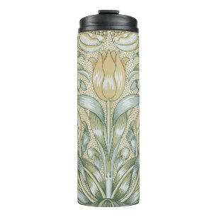 William Morris Pomegranate Pattern Antique Lily  Thermal Tumbler