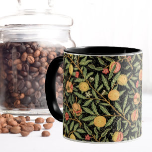 William Morris Pomegranate Vintage Victorian Mug