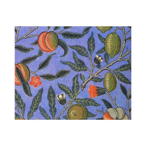 William Morris Pomegranate Wallpaper Canvas Print