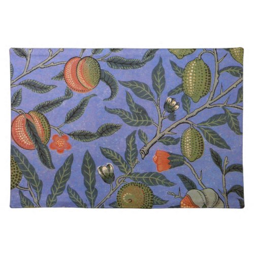William Morris Pomegranate Wallpaper Cloth Placemat