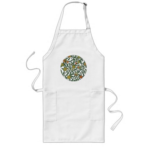 William Morris Pomegranate Wallpaper Long Apron