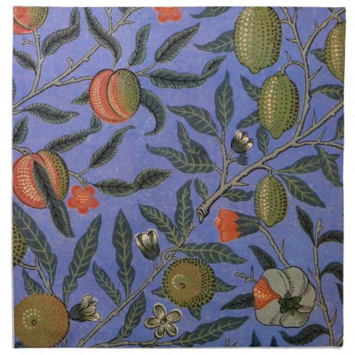 William Morris Pomegranate Wallpaper Napkin