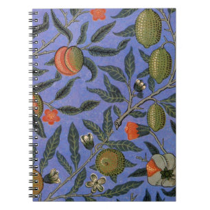 William Morris Pomegranate Wallpaper Notebook