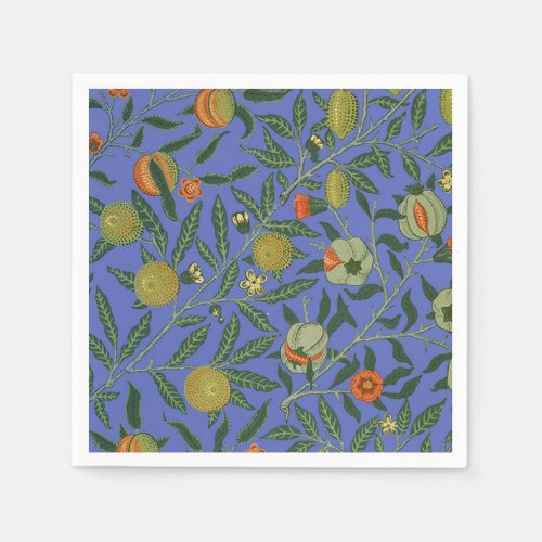 William Morris Pomegranate Wallpaper Paper Napkins