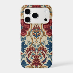 William Morris Poppies Floral art Nouveau Pattern iPhone 17 Pro Case