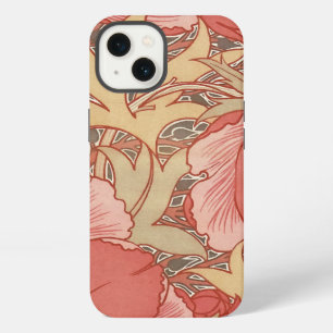 William Morris Poppies Floral Art Nouveau Pattern iPhone 13 Case