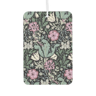 William Morris Poppy Botanical Victorian Wallpaper Air Freshener