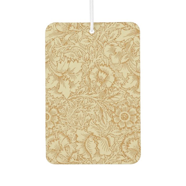William Morris Poppy Floral Wallpaper Air Freshener (Front)