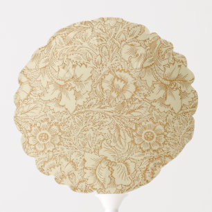 William Morris Poppy Floral Wallpaper Balloon