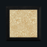 William Morris Poppy Floral Wallpaper Gift Box<br><div class="desc">William Morris Poppy Pattern (1881). This image is based on the antique William Morris Poppy Pattern,  a Victorian wallpaper and fabric design by William Morris showing an antique damask floral flower vine pattern.</div>