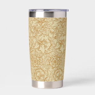 William Morris Poppy Floral Wallpaper Insulated Tumbler
