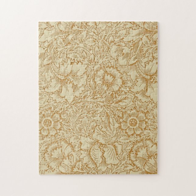 William Morris Poppy Floral Wallpaper Jigsaw Puzzle (Vertical)