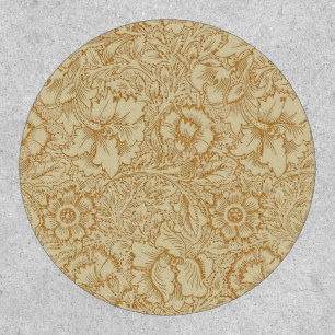William Morris Poppy Floral Wallpaper Patch