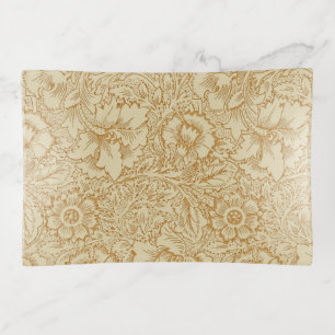 William Morris Poppy Floral Wallpaper Trinket Tray
