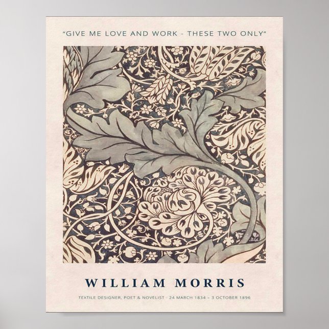 william morris poster (Front)