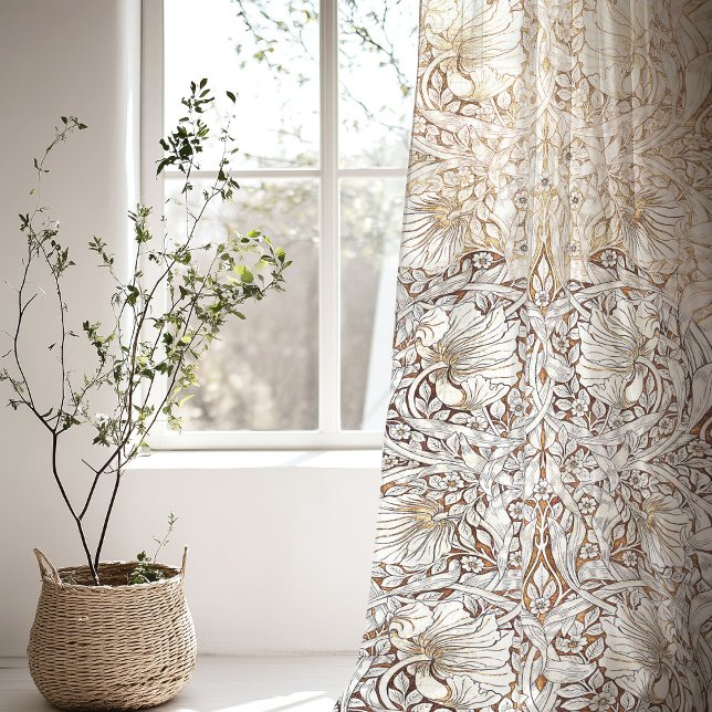 William Morris Primrose Pimpernel Two-Tone Sheer Curtains (Creator Uploaded)