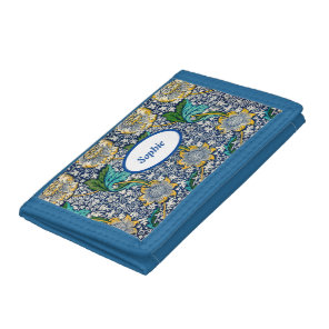 William Morris Print Personalized Photo Wallet