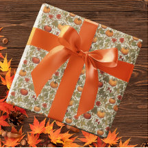 William Morris Pumpkins Thanksgiving Autumn