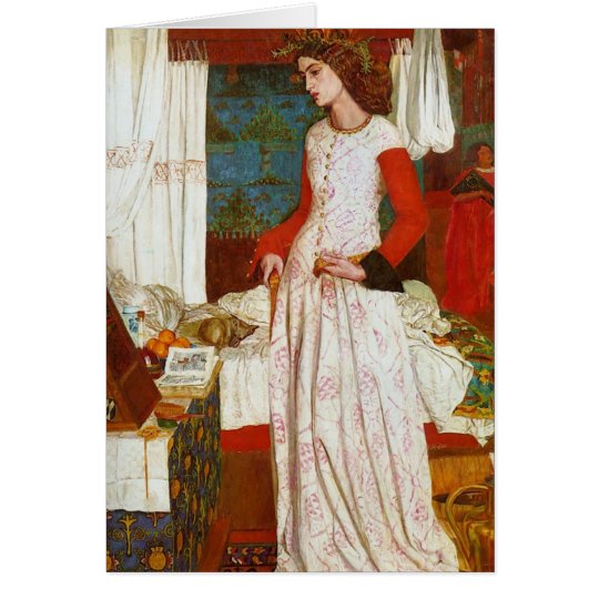 William Morris - Queen Guinevere Card