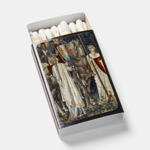 William Morris Quest for Holy Grail:Shield Forest Matchboxes
