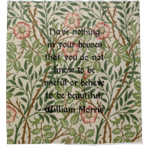 William Morris Quotation on Floral Pattern