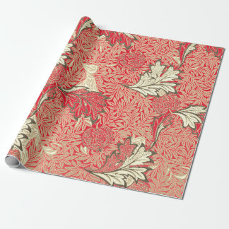William Morris RED GIFT Wrapping Paper