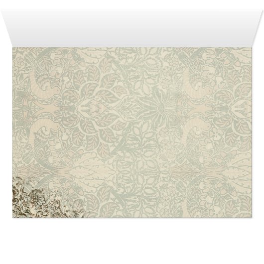 William Morris Renaissance Card (Inside Horizontal (Bottom))