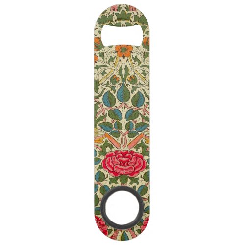 William Morris Rose Floral Chintz Pink Bar Key