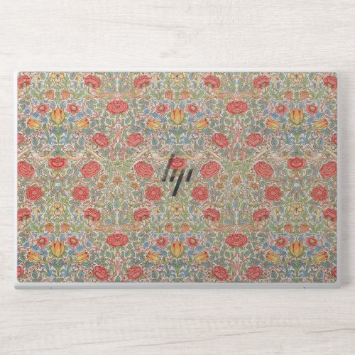 William Morris Rose HP Laptop Skin