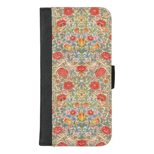 William Morris Rose iPhone 87 Plus Wallet Case