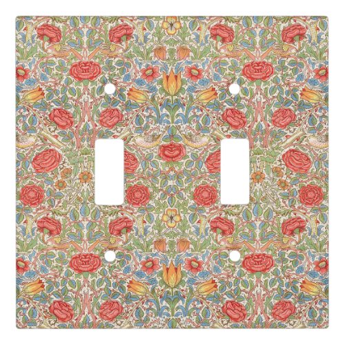 William Morris Rose Light Switch Cover