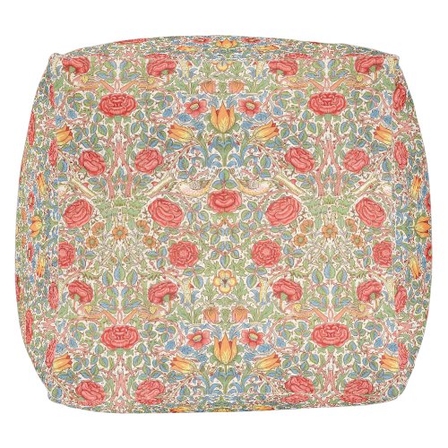 William Morris Rose Pouf