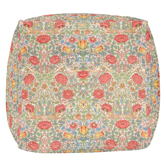 William Morris "Rose" Pouf (Bottom)