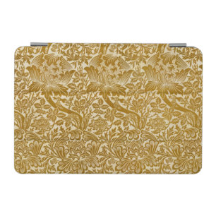 William Morris Rose & Thistle Floral Golden iPad Mini Cover