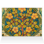 William Morris Rose Wreath: Classic Arts & Crafts  (Inside Horizontal (Top))