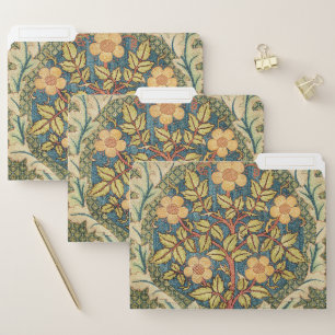 William Morris Rose Wreath Cushion Cover Classic File Folder